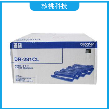 兄弟（brother）DR-281CL 四色硒鼓套装(含4个) (适用HL-3150CDN/3170CDW/DCP-9020CDN/MFC-9140CDN/9340CDW)