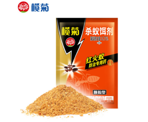 榄菊 杀蚁饵剂 颗粒型100g灭红火蚂蚁药一窝端