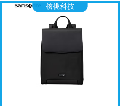 新秀丽（Samsonite）双肩电脑包15.6英寸背包女书包商务通勤旅行包休闲时尚KM4古粉色