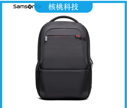 新秀丽（Samsonite）电脑包15.6英寸男女双肩背包书包商务背包旅行包36B 黑色